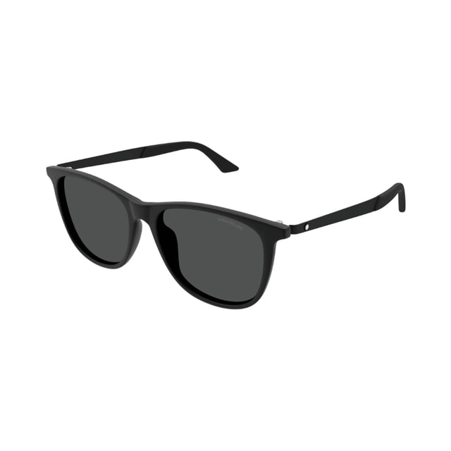 Montblanc MB0330S Matte Black / Smoke Grey product photo 1