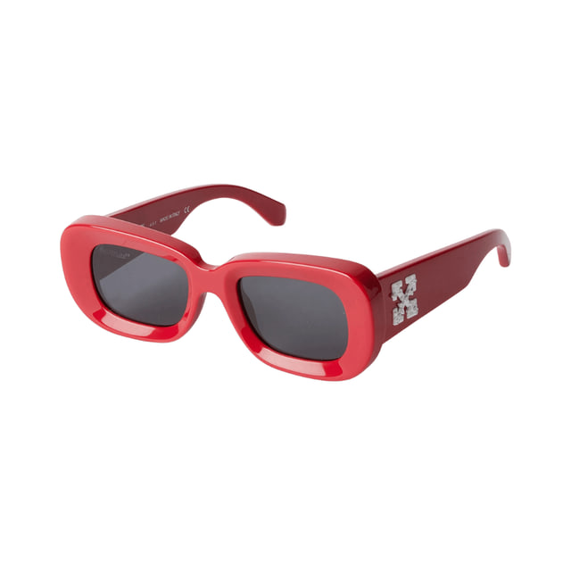 Off-White CARRARA Red / Dark Grey Sunglasses