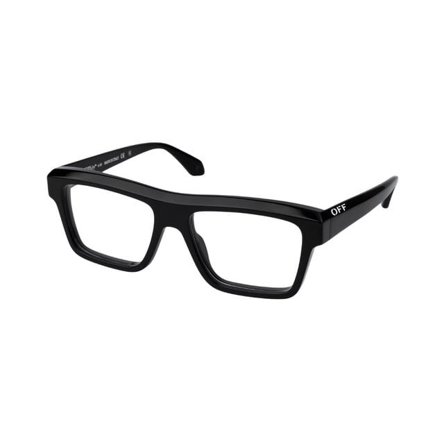 Off-White OERJ07H STYLE 7H Black / Clear Eyeglasses Off-White OERJ07H STYLE 7H Black / Clear Eyeglasses