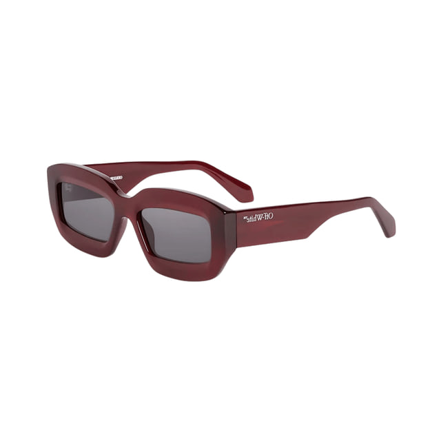 Off-White OERI138 CHARLOTTE Burgundy / Dark Grey Sunglasses product photo 1