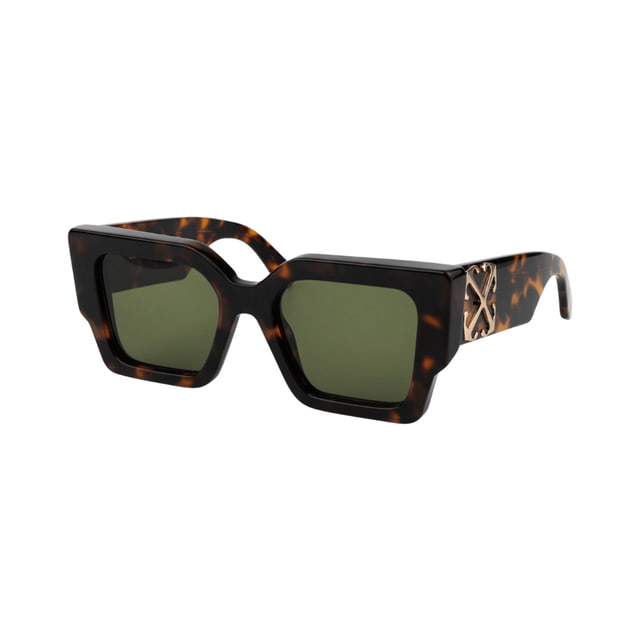 Off-White OERI128 CATALINA Havana / Green Sunglasses product photo 1