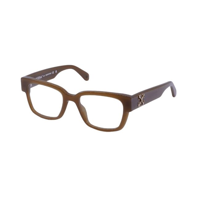 Off-White OERJ059 STYLE 59 Mud / Clear Eyeglasses product photo 1