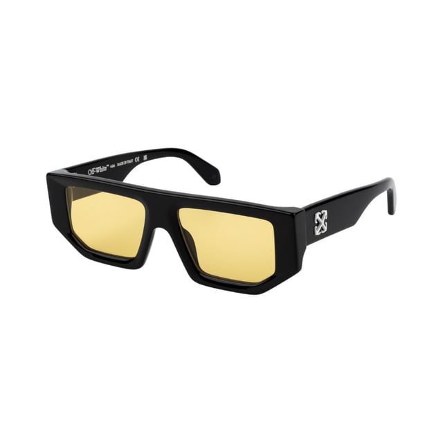 Off-White OERI13F VANCOUVER Black / Yellow Sunglasses