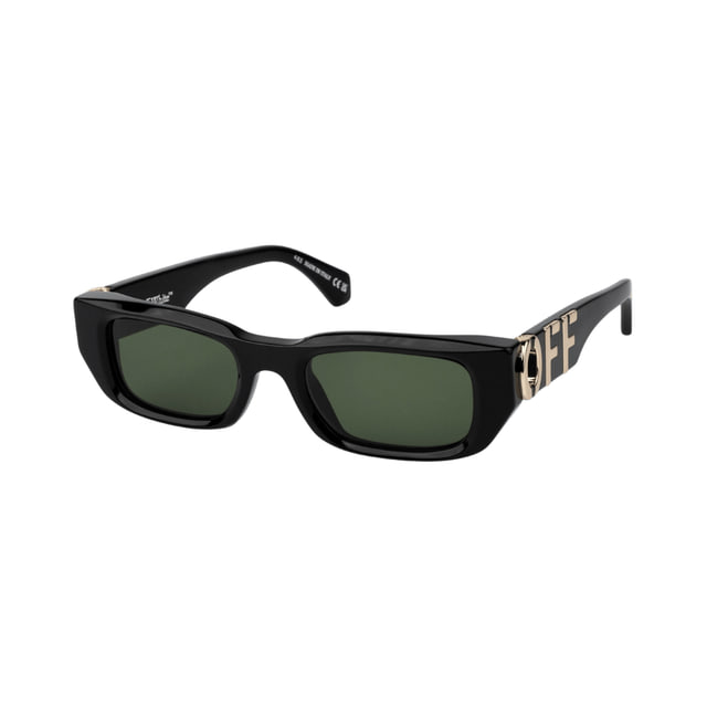 Off-White OERI124 FILLMORE Black / Green Sunglasses