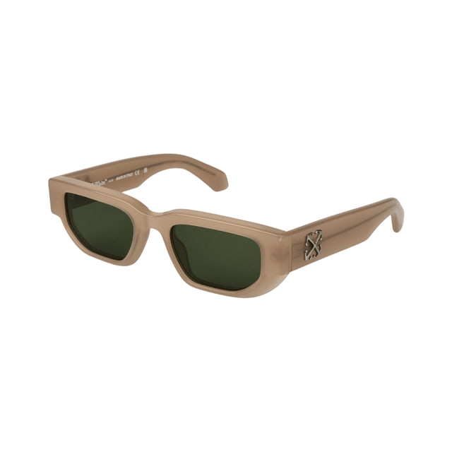 Off-White OERI115 GREELEY Beige / Green Sunglasses product photo 1