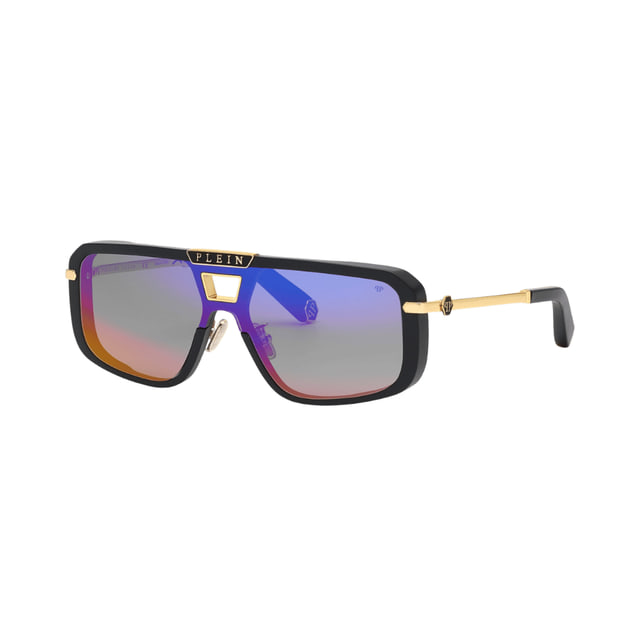 Philipp Plein SPP008M Black / Smoke Rainbow Mirror Philipp Plein SPP008M Black / Smoke Rainbow Mirror