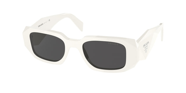 Prada PR17WS Ivory / Dark Grey Sunglasses Prada PR17WS Ivory / Dark Grey Sunglasses