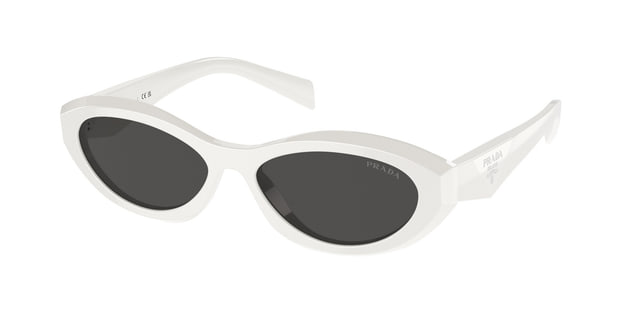 Prada PR26ZS Talc / Dark Grey Sunglasses