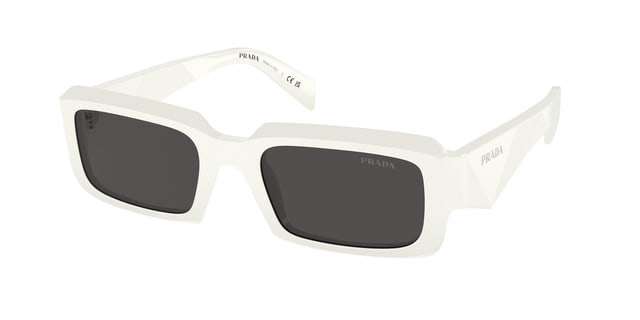 Prada PR27ZS Talc White / Dark Grey Sunglasses