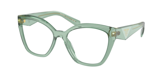 Prada PR20ZV Transparent Sage / Demo Eyeglasses