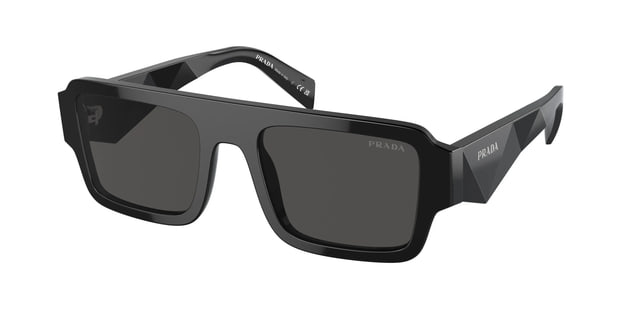 Prada PRA05S Black / Dark Grey Sunglasses Prada PRA05S Black / Dark Grey Sunglasses