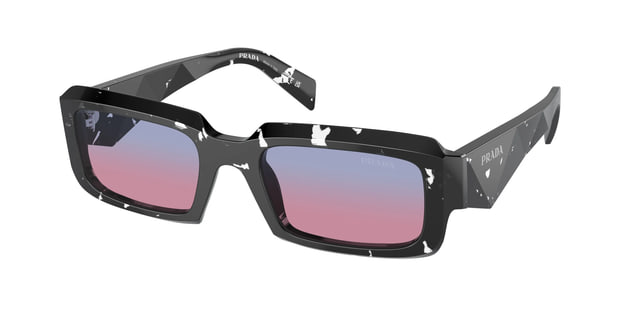 Prada PR27ZS Black Crystal Tortoise / Blue Gradient Magenta Sunglasses