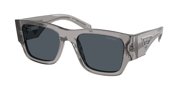 Prada PR10ZS Transparent Asphalt / Dark Grey Sunglasses