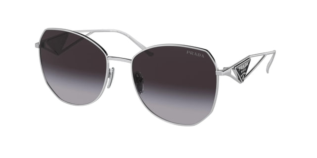 Prada PR57YS Silver / Grey Gradient Sunglasses