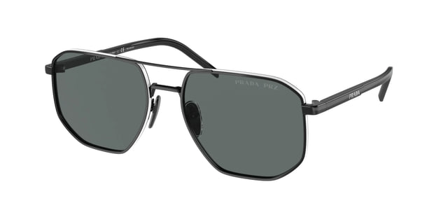 Prada PR59YS Black / Polarized Dark Grey Sunglasses Prada PR59YS Black / Polarized Dark Grey Sunglasses