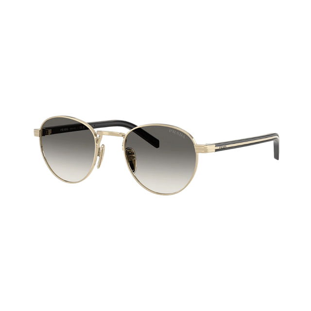 Prada PRB52S Pale Gold / Grey Gradient Sunglasses