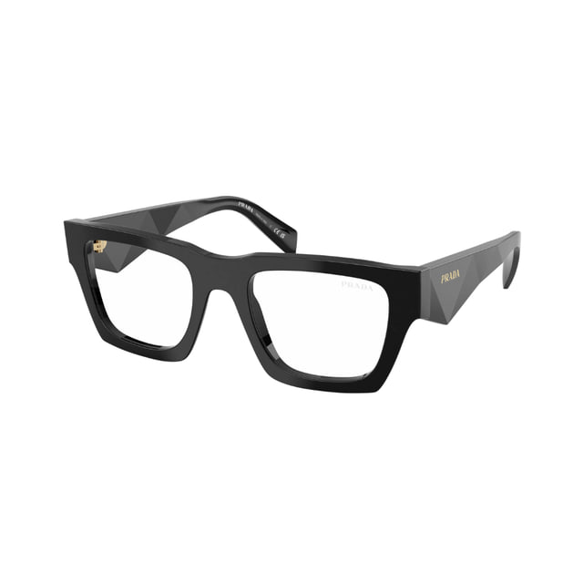 Prada PRA06S Black / Clear Blue Light Filter product photo 1