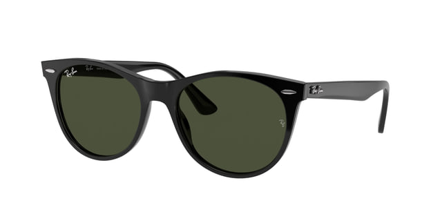 Ray Ban RB2185 WAYFARER II Black / Green Sunglasses