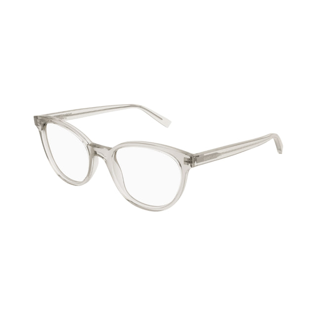 Saint Laurent SL589 Beige Clear / Demo Eyeglasses