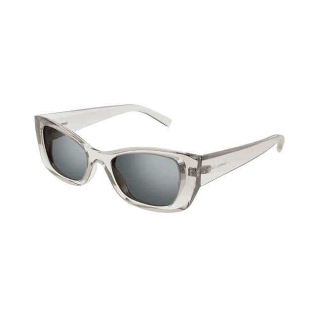 Saint Laurent SL593 Beige Grey / Silver Sunglasses