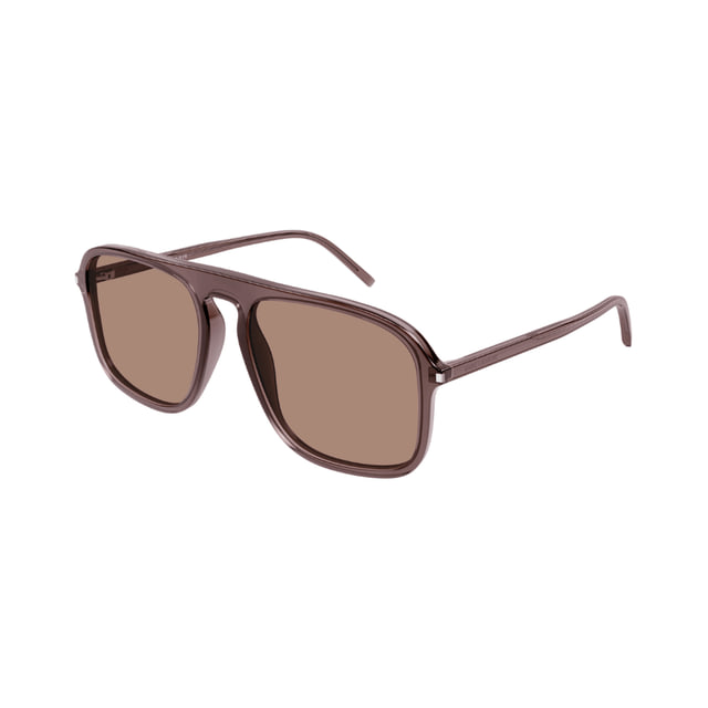 Saint Laurent SL590 Brown / Brown Sunglasses