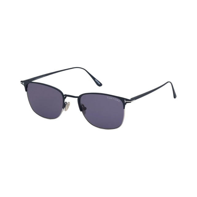 Tom Ford FT0851/S Matte Blue / Blue Sunglasses