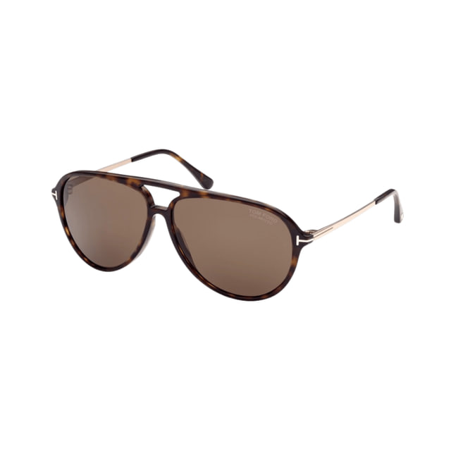 Tom Ford FT0909/S Dark Havana / Polarized Roviex Sunglasses product photo 1