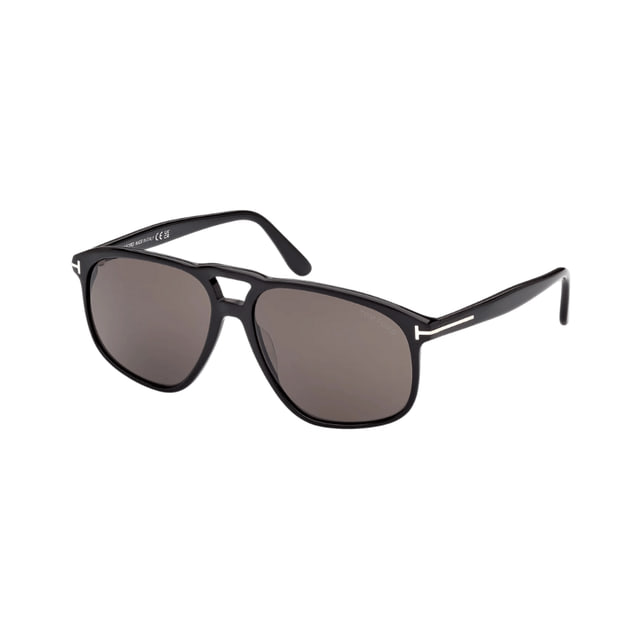 Tom Ford FT1000/S Pierre-02 Shiny Black / Smoke Sunglasses