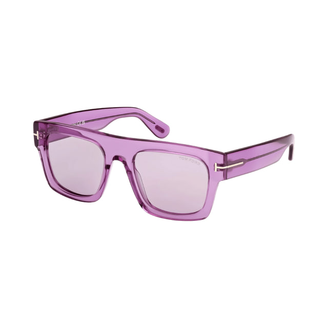 Tom Ford FT0711/S Fausto Transparent Violet / Violet Sunglasses product photo 1