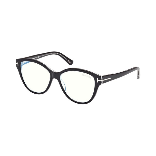 Tom Ford FT5954-B Black / Crystal / Clear Blue Light Block product photo 1