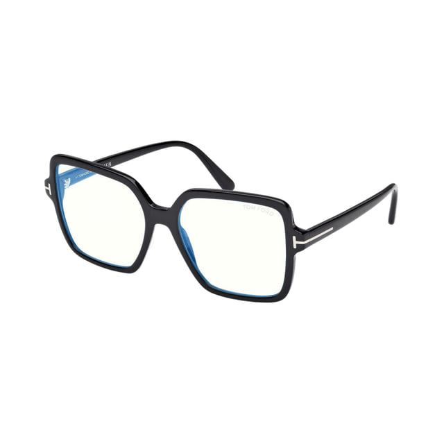 Tom Ford FT6063-B Shiny Black / Blue Block