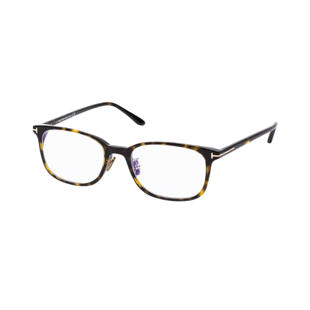 Tom Ford FT5852-D-B Dark Havana / Clear Blue Light Block product photo 1