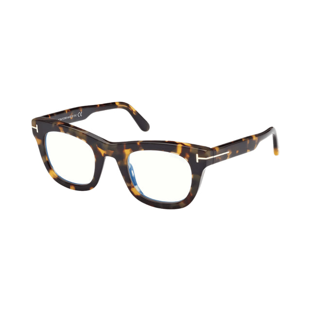 Tom Ford FT5872-B Coloured Havana / Clear Blue Light Block product photo 1
