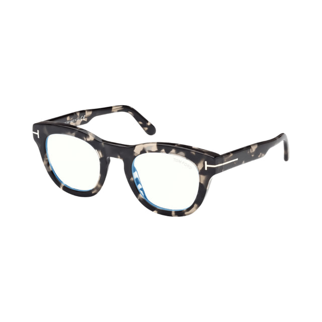 Tom Ford FT5873-B Black Havana / Clear Blue Light Block product photo 1