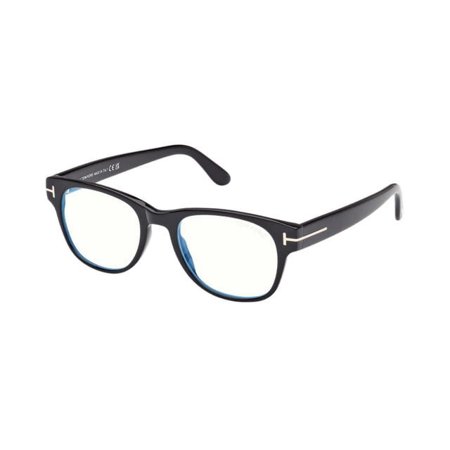 Tom Ford FT5898-B Shiny Black / Clear Blue Light Block product photo 1