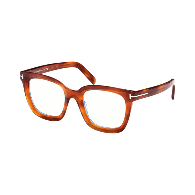 Tom Ford FT5880-B Blonde Havana / Clear Blue Light Block product photo 1