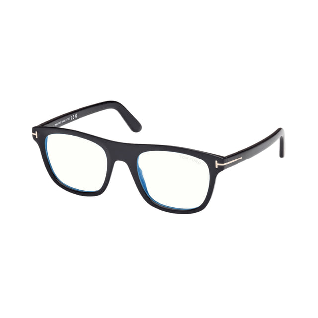 Tom Ford FT5939-B Shiny Black / Clear Blue Light Block product photo 1