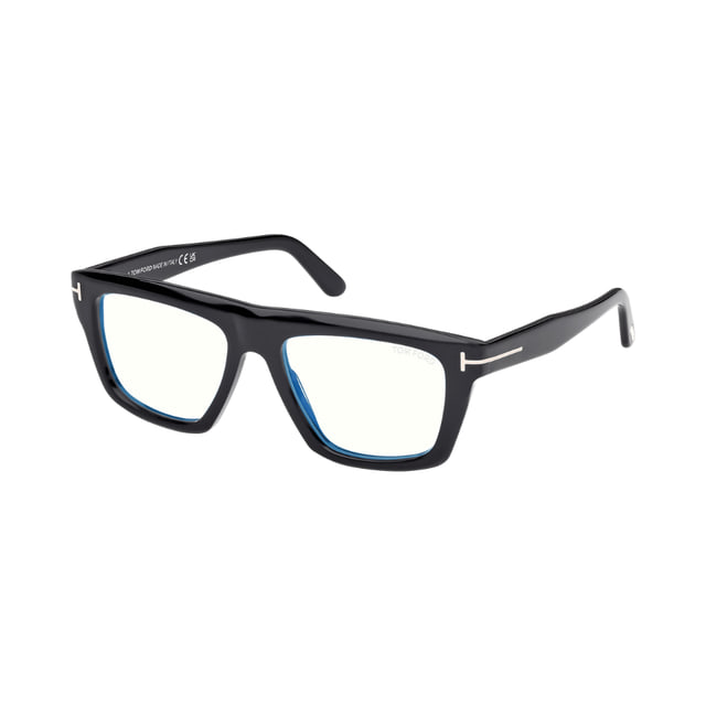 Tom Ford FT6059-B Shiny Black / Clear Blue Light Block product photo 1