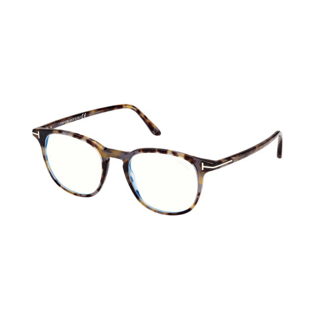 Tom Ford FT5832-B Coloured Havana / Clear Blue Light Block product photo 1