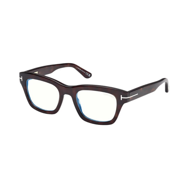 Tom Ford FT6036-B Dark Havana / Clear Blue Light Block