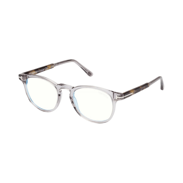 Tom Ford FT5891-F-B Grey / Clear Blue Light Block