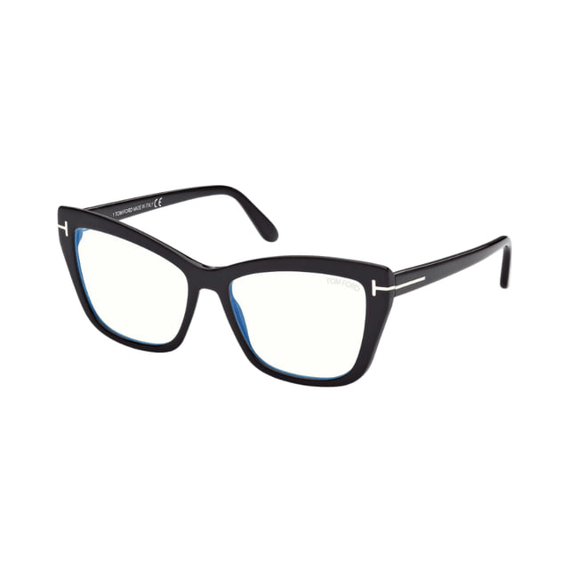 Tom Ford FT5826-B Shiny Black / Clear Blue Light Block product photo 1