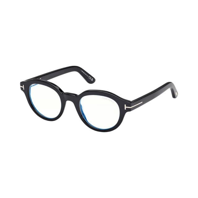 Tom Ford FT6037-B Shiny Black / Clear Blue Light Block product photo 1