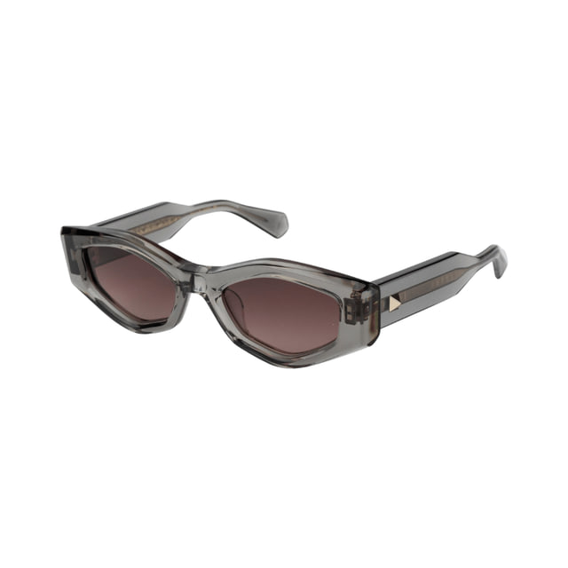 Valentino V - TRE VLS-101C-51 Translucent Grey - White Gold w/ Dark Rose to Light Rose - AR Valentino V - TRE VLS-101C-51 Translucent Grey - White Gold w/ Dark Rose to Light Rose - AR