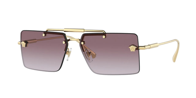Versace VE2245 Gold / Violet Gradient Sunglasses