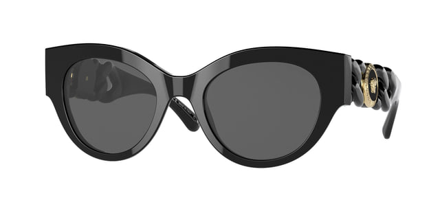 Versace VE4408 Black / Dark Grey Sunglasses