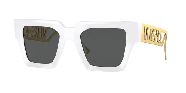 Versace VE4431 White Gold / Dark Grey Sunglasses