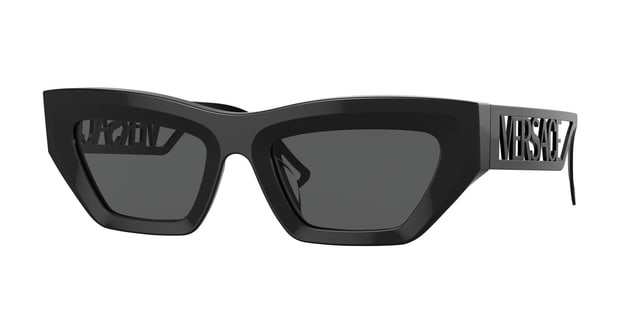 Versace VE4432U Black / Dark Grey Sunglasses