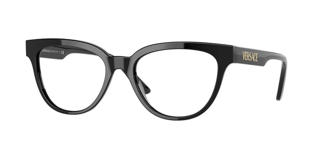 Versace VE3315 Black / Demo Eyeglasses Versace VE3315 Black / Demo Eyeglasses