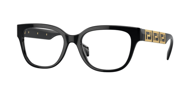 Versace VE3338 Black Gold / Demo Eyeglasses